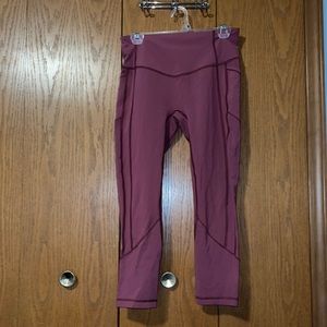 lulu lemon leggings size 10